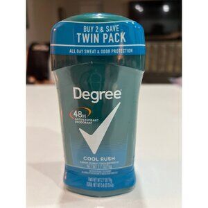 4 Pack of Degree Men Cool Rush Antiperspirant Deodorant sticks. (2 Pack) x 2